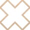 Ekena Millwork 29 78W x 29 78H x 14T Small Fowler Decorative Fretwork Wood Ceiling Panels, Red Oak CELW30X30X0250FLRRO - alternate 8